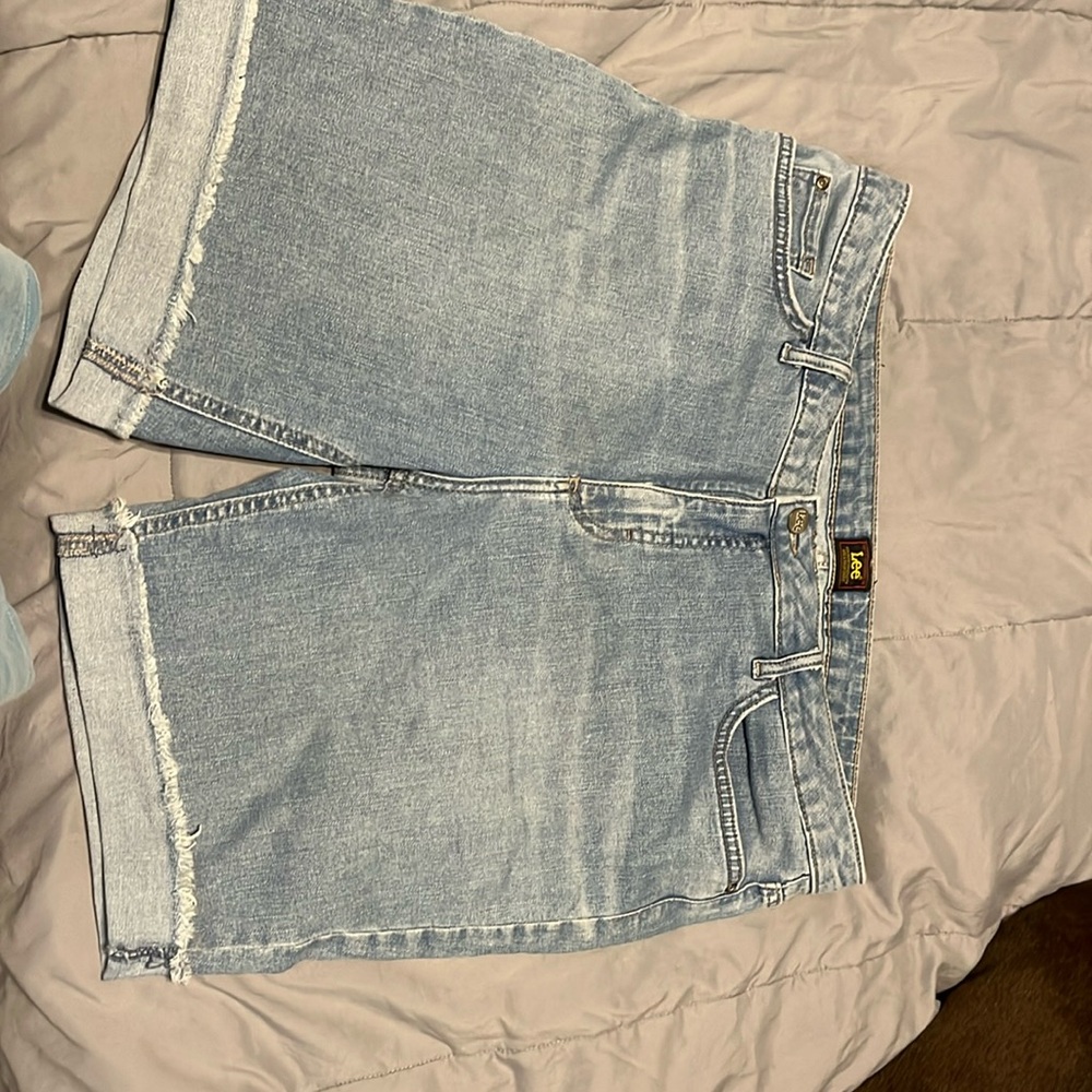 Lee size 18 jean shorts
